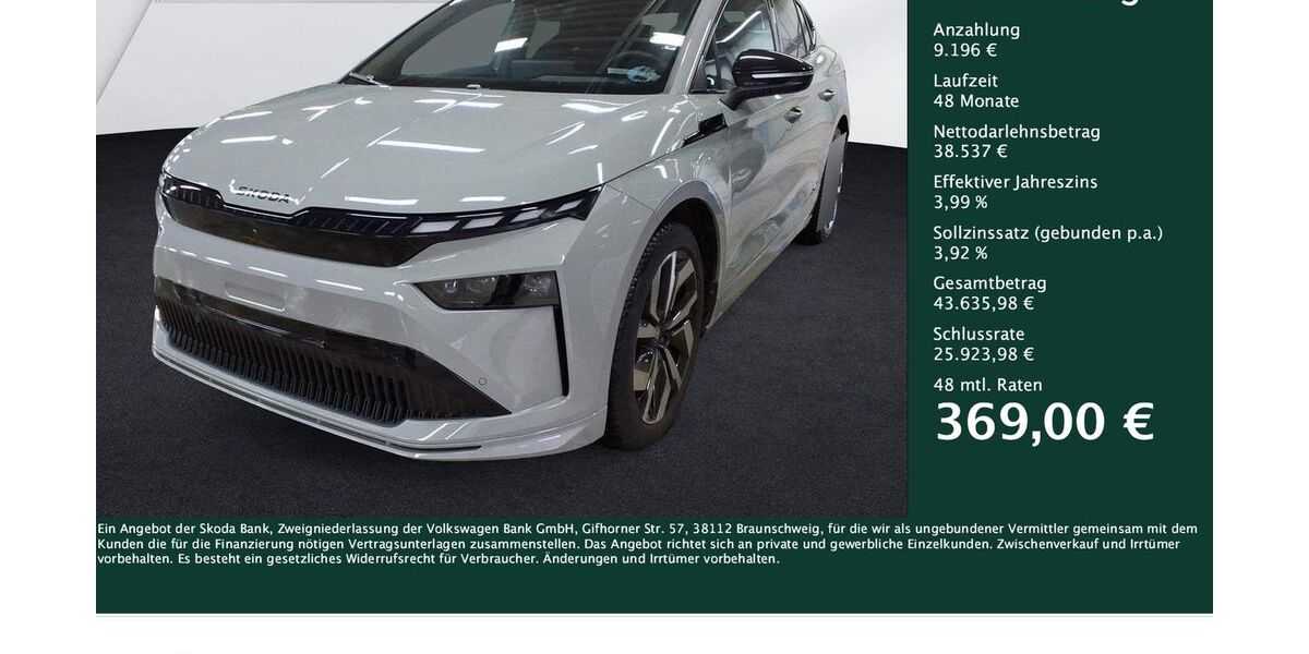 Skoda Enyaq 7.693 km 47.733 &euro; Dortmund 44269