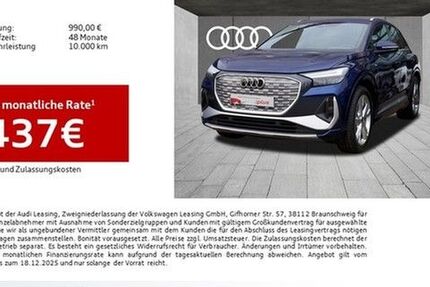 Audi Q4 e-tron 24.960 km 46.440 € Lünen 44534