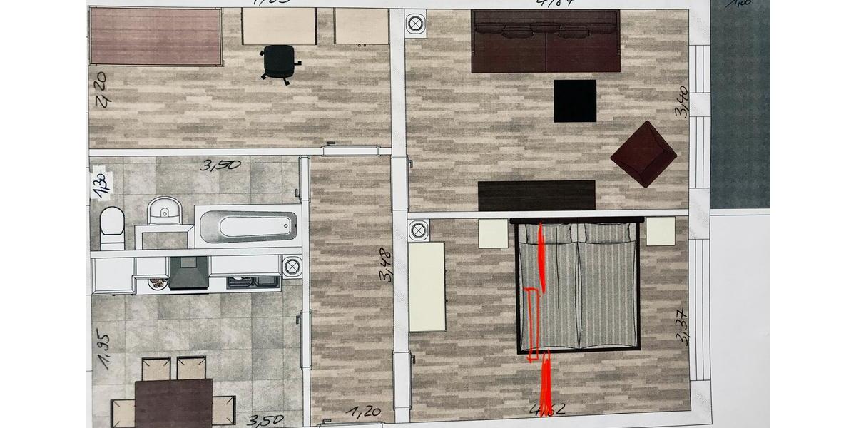 Etagenwohnung Königswartha - 3 Zimmer, 58 m&sup2;, 350&euro; | Angebot:26136894