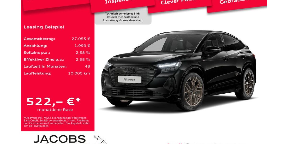 Audi Q4 e-tron 9.035 km 55.970 &euro; Bergheim 50126
