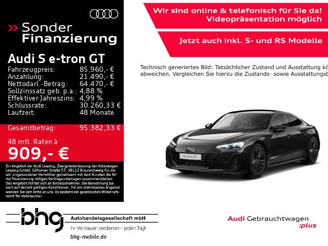 Audi e-tron GT 28.209 km 85.960 &euro; Freiburg 79115