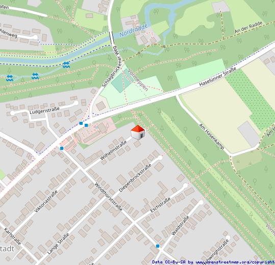 Etagenwohnung Meppen - 1 Zimmer, 28 m&sup2;, 500&euro; | Angebot:26679160