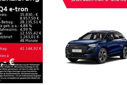 Audi Q4 e-tron 44.491 km 35.830 &euro; Rottweil 78628