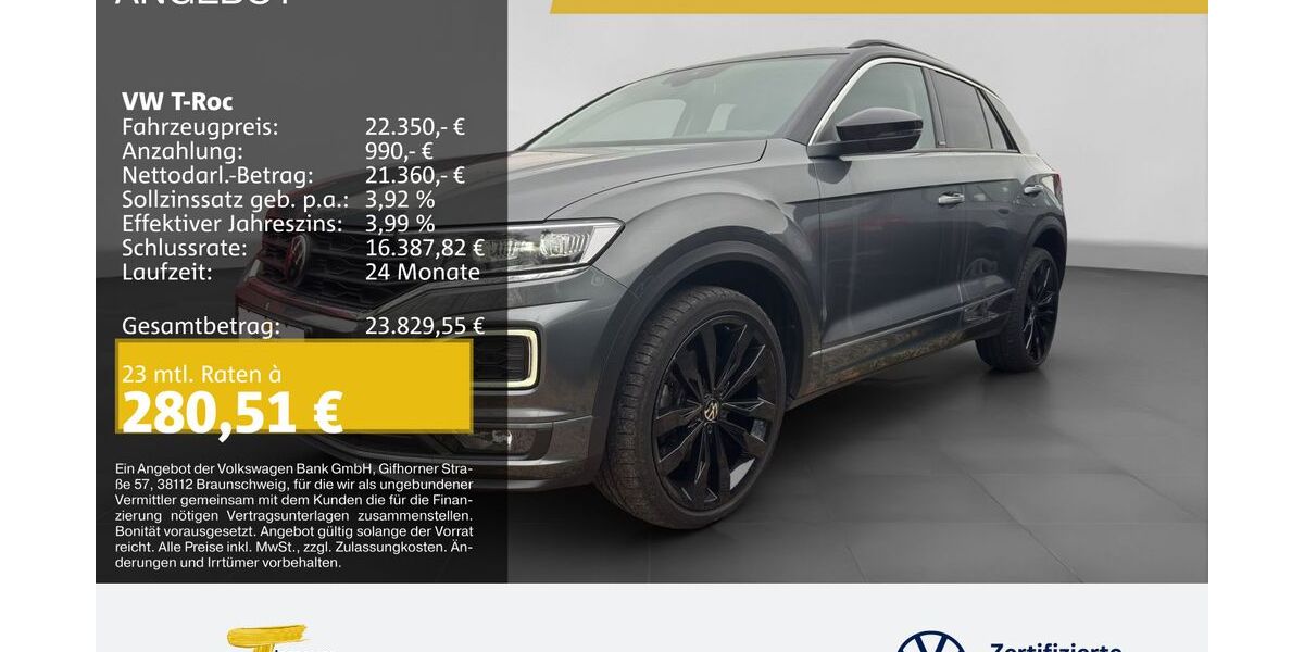 VW T-Roc 82.096 km 21.950 &euro; Duisburg 47059