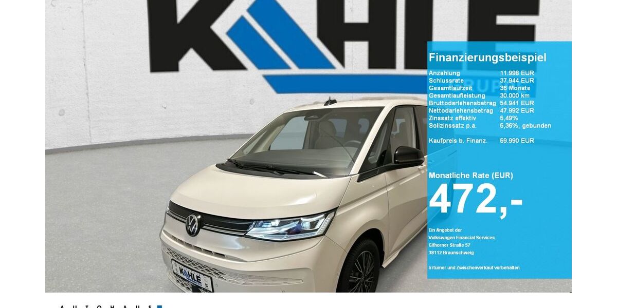 VW T7 Multivan 7.500 km 59.990 &euro; Neustadt am Rübenberge 31535