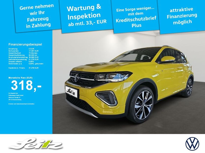 VW T-Cross 5.000 km 30.848 € Weingarten 88250