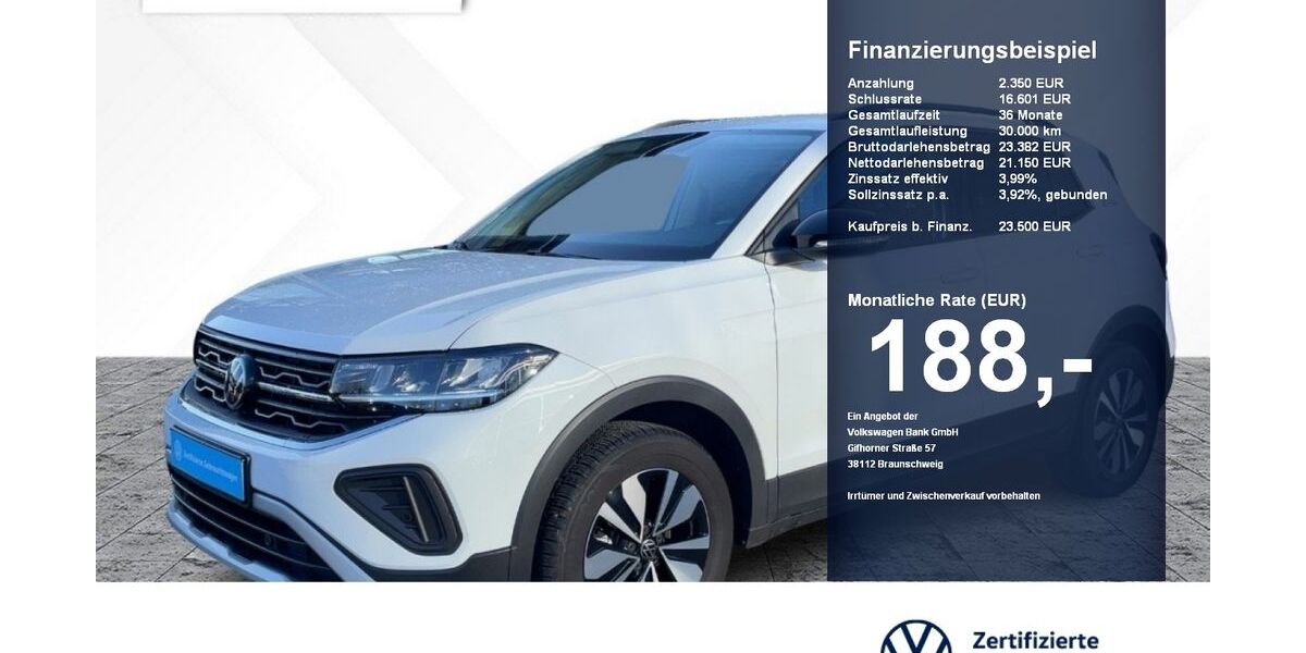 VW T-Cross 9.785 km 23.200 &euro; Erding 85435