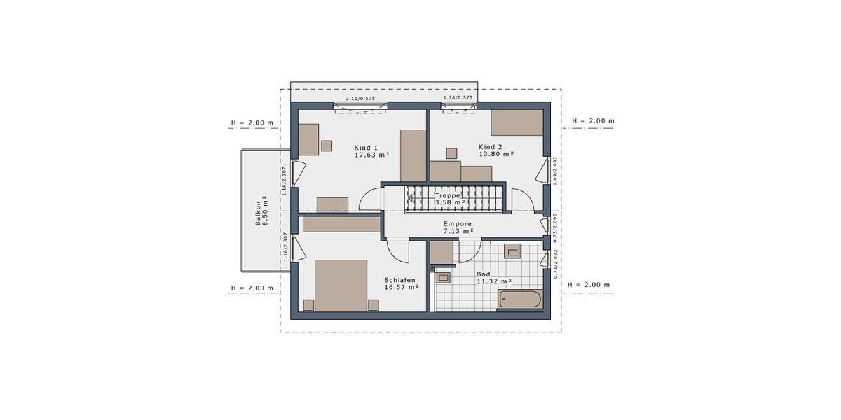 Einfamilienhaus Veringenstadt - 5 Zimmer, 140 m&sup2;, 1.740&euro; | Angebot:25920118