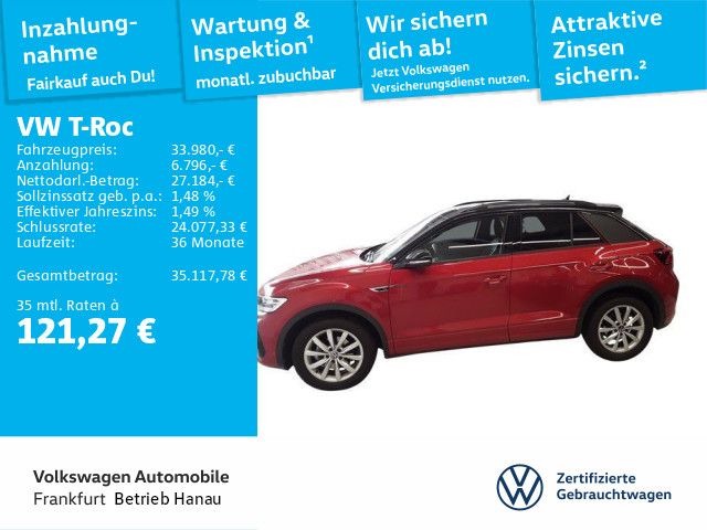 VW T-Roc 28.822 km 33.980 &euro; Hanau 63452