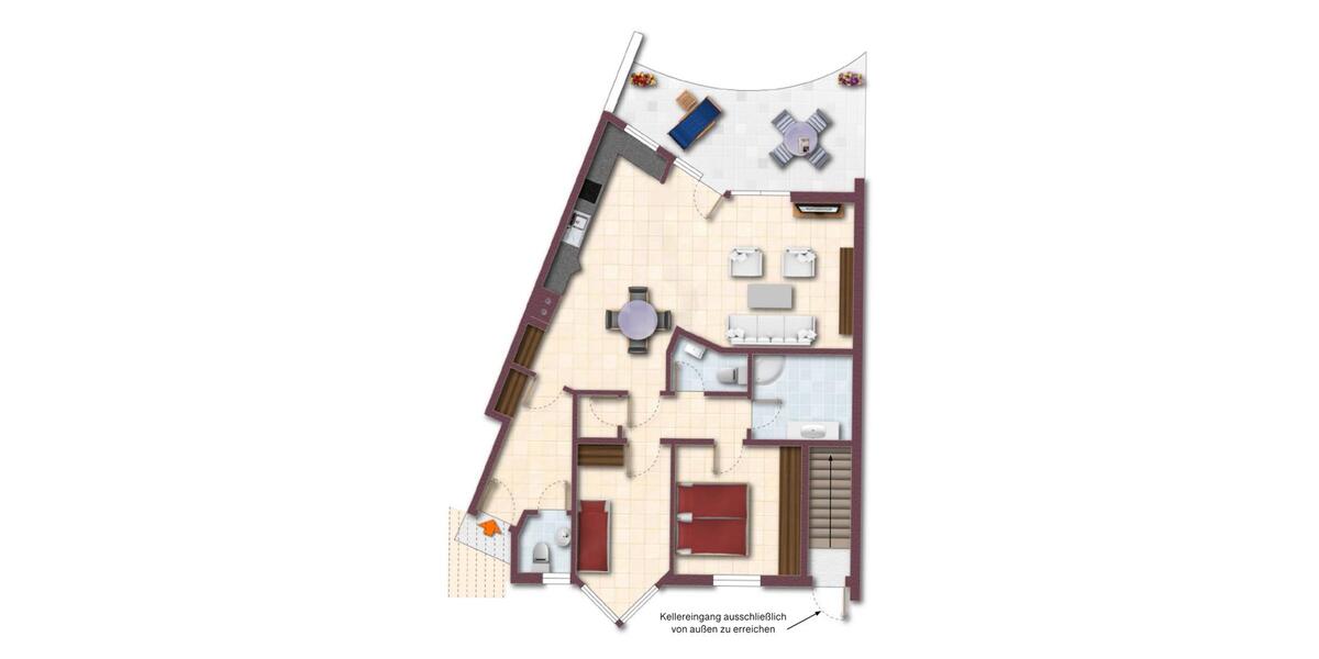 Erdgeschoßwohnung Soest - 3 Zimmer, 84 m&sup2;, 1.050&euro; | Angebot:26026051