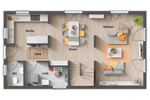 Einfamilienhaus Edermünde Grifte - 4 Zimmer, 132 m&sup2;, 390.263&euro; | Angebot:25777704