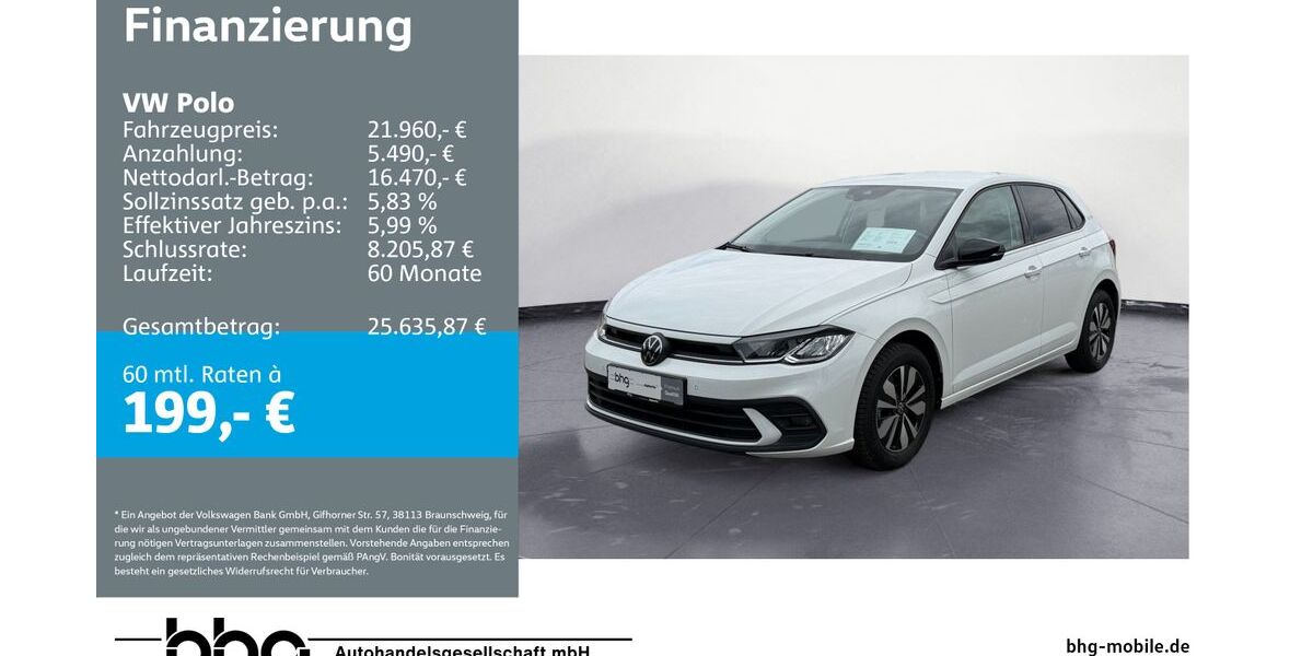 VW Polo 25.862 km 21.960 &euro; Mössingen 72116