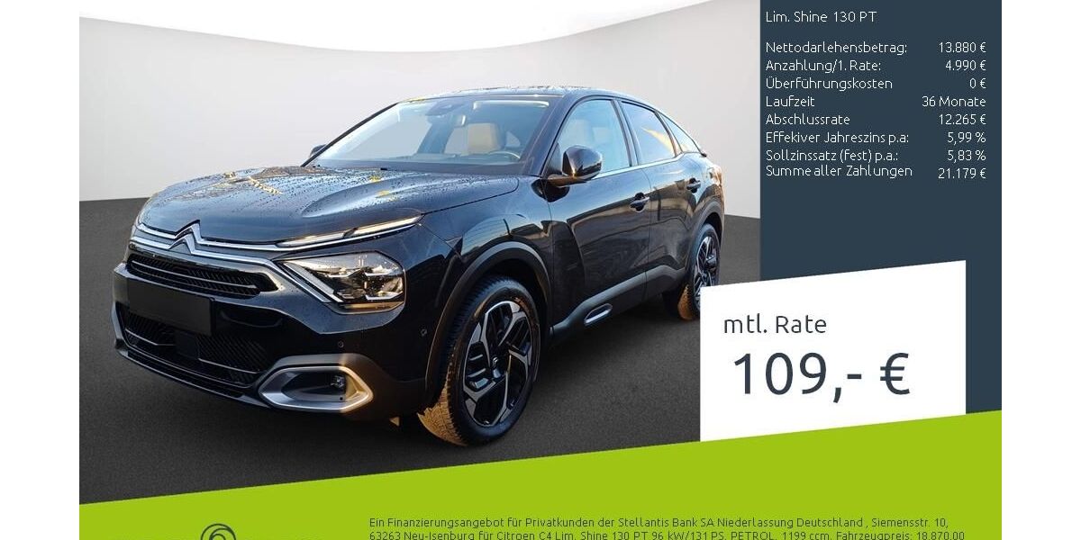 Citroen C4 18.494 km 18.870 &euro; Borken 46325