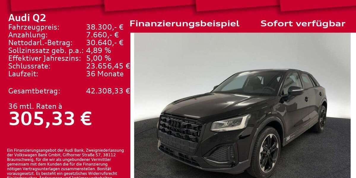 Audi Q2 6.001 km 38.300 &euro; Berlin 12489