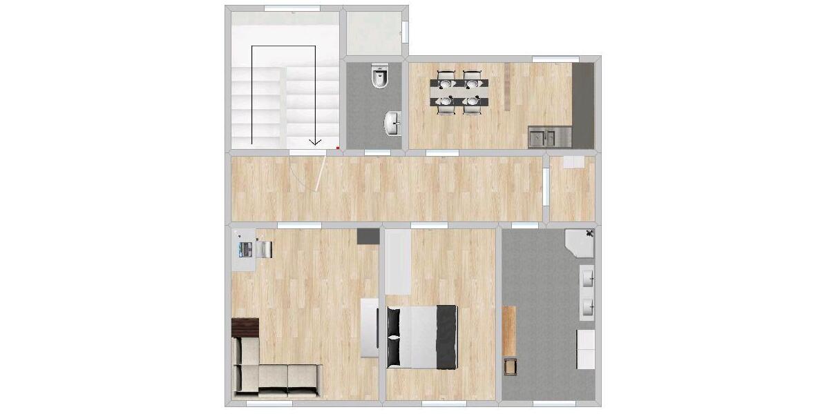 Dachgeschoßwohnung Klipphausen - 2 Zimmer, 65 m&sup2;, 650&euro; | Angebot:25937734