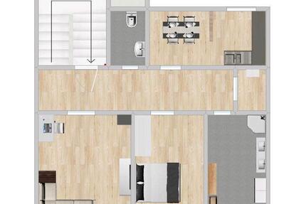 Wohnung Klipphausen - 2 Zimmer, 65 m&sup2;, 650&euro; | Angebot:25937734