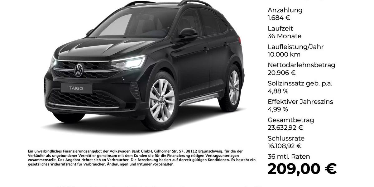 VW Taigo 6.510 km 22.590 &euro; Vechta 49377