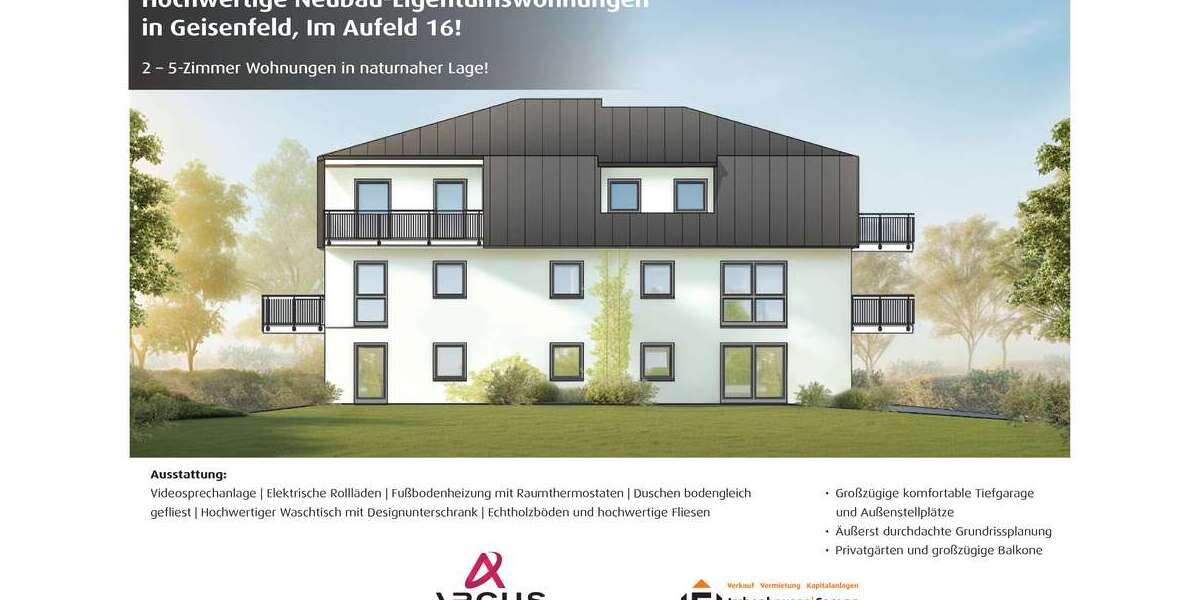 Etagenwohnung Geisenfeld - 3.5 Zimmer, 99 m&sup2;, 439.000&euro; | Angebot:25163431