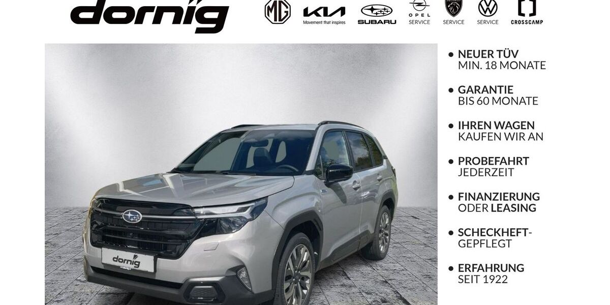 Subaru Forester 7.101 km 44.590 &euro; Himmelkron 95502