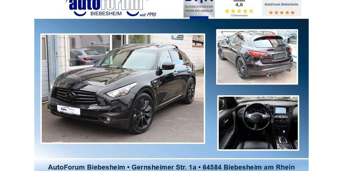 INFINITI QX70 145.000 km 16.999 € Biebesheim am Rhein 64584