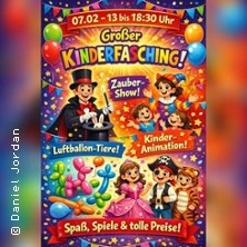 Grosser Kinderfasching in Erlangen 07.02.2026 Mix Max Club