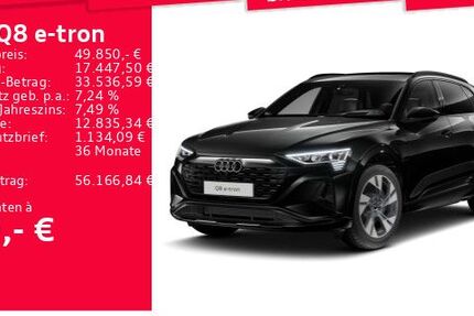 Audi Q8 e-tron 39.441 km 49.850 &euro; Frankfurt am Main 60314