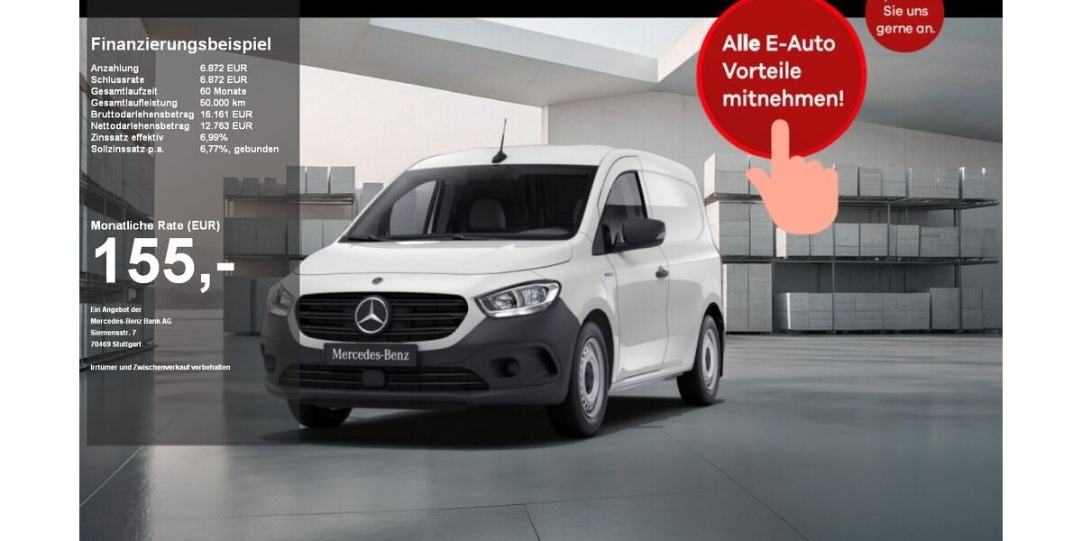 Mercedes-Benz eCitan 10.595 km 19.635 &euro; Rendsburg 24768