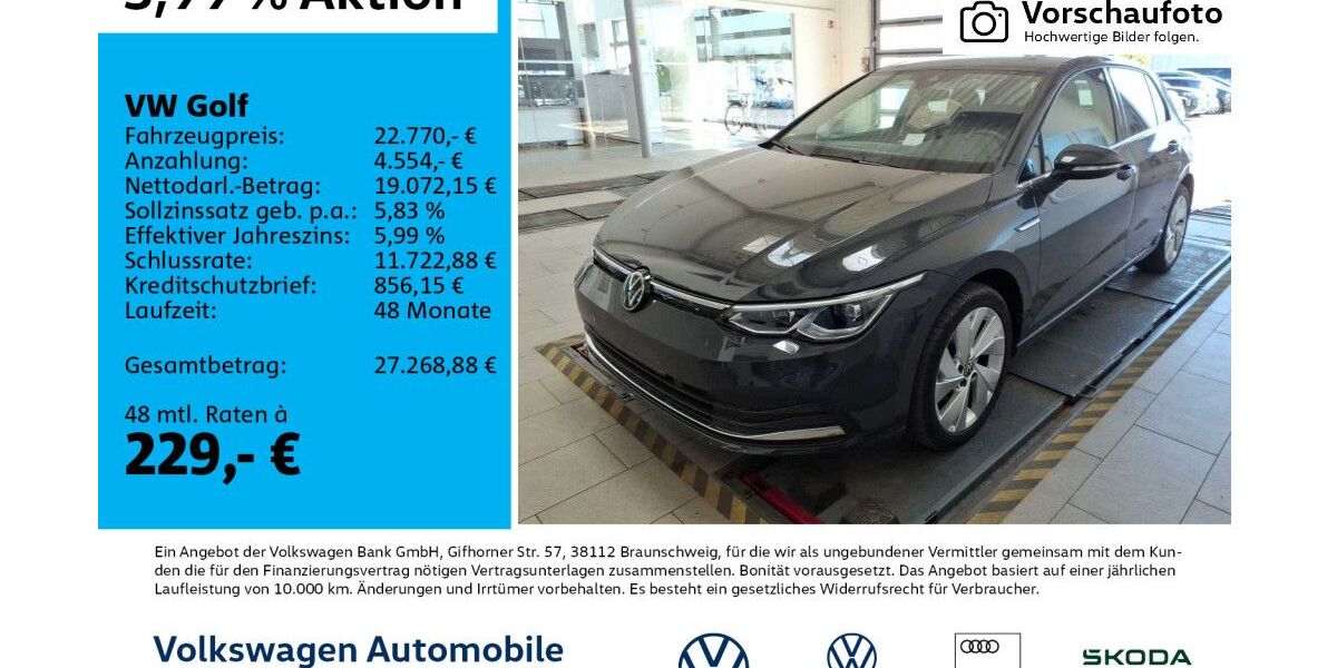 VW Golf 20.811 km 22.770 &euro; Leipzig 04277