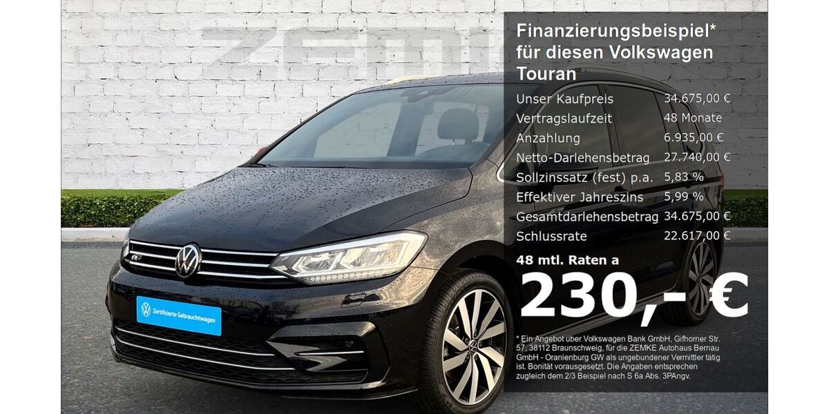 VW Touran 23.003 km 34.675 &euro; Oranienburg 16515