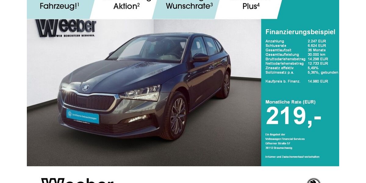 Skoda Scala 49.537 km 14.980 &euro; Herrenberg 71083
