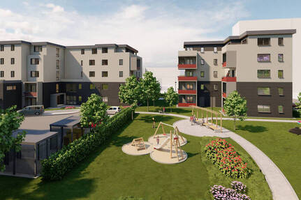 WohnPLUS-Apartments im WeidenCarré - Glücklich wohnen am Heeresberg