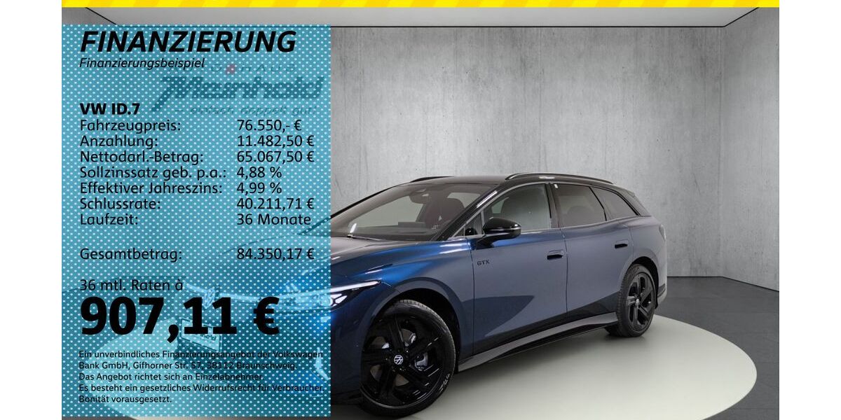 VW ID.7 5.000 km 68.444 &euro; Auerbach/Rebesgrün 08209