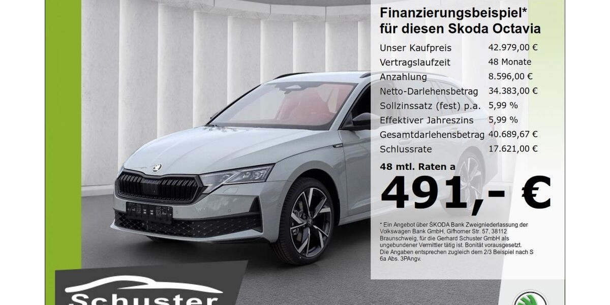 Skoda Octavia 6.900 km 42.979 &euro; Ruhstorf 94099