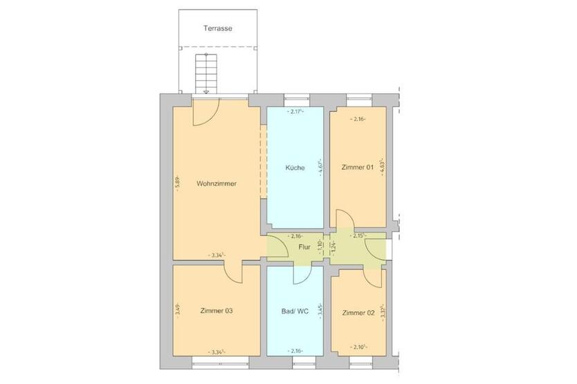 4-Raum Wohnung in Hohen Luckow