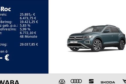 VW T-Roc 20.800 km 25.895 &euro; Gersthofen 86368