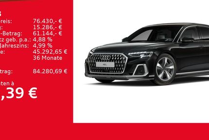 Audi A8 28.646 km 76.430 &euro; Ulm 89073