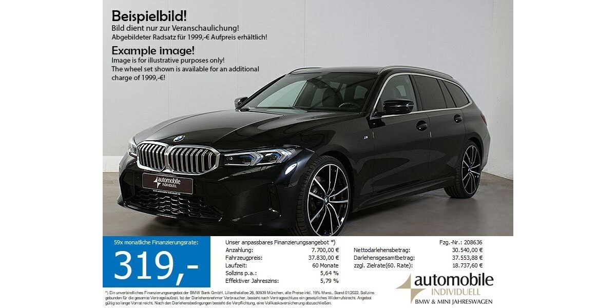 BMW 320 37.200 km 36.439 &euro; Paderborn 33100