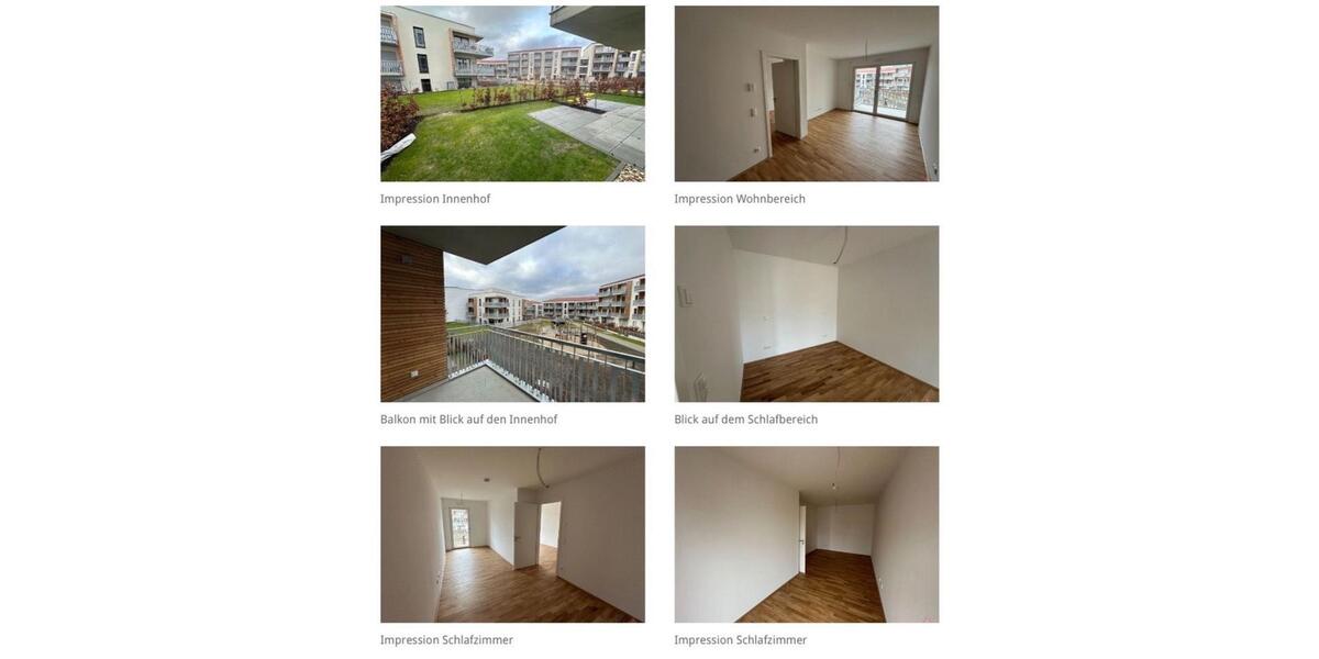 Erdgeschoßwohnung Regensburg Galgenberg - 2 Zimmer, 58 m&sup2;, 1.270&euro; | Angebot:24860742