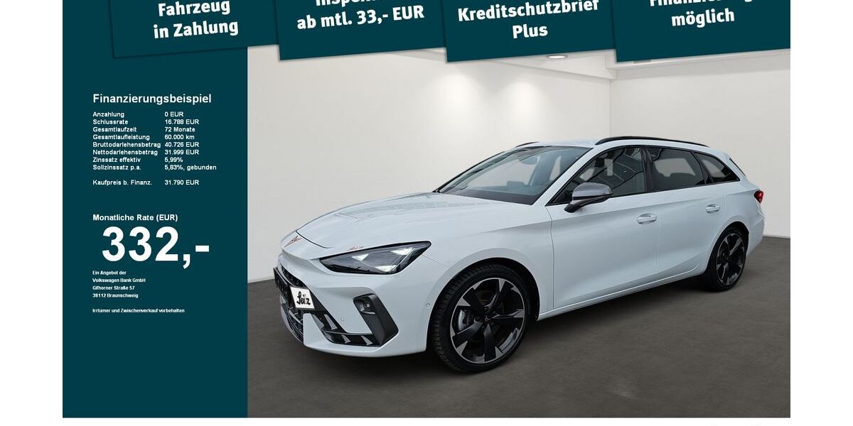 Cupra Leon 24.035 km 31.590 &euro; Memmingen 87700