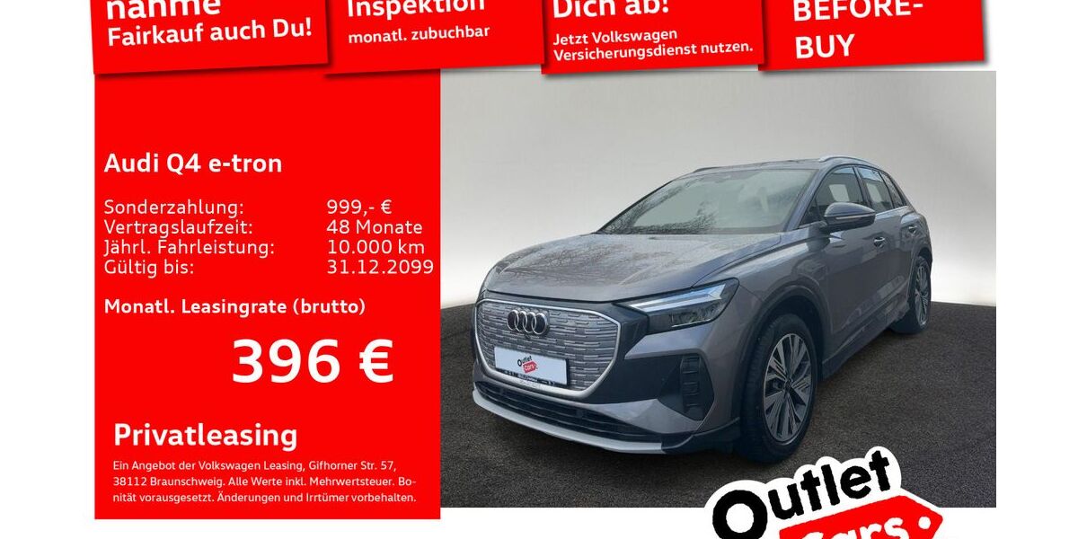 Audi Q4 e-tron 70.410 km 34.220 &euro; Senden 89250