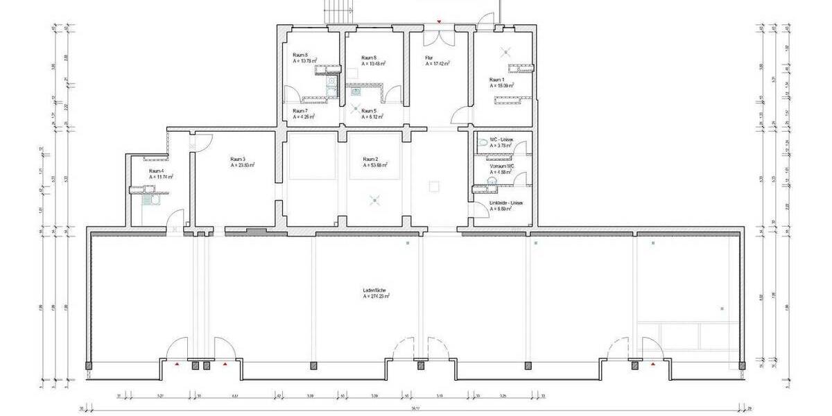 Gewerbeobjekt Chemnitz Zentrum - 7 Zimmer, 4.497&euro; | Angebot:26704186