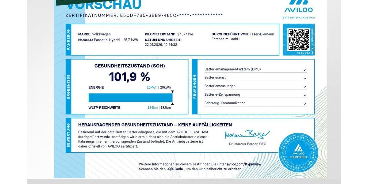 VW Passat 27.550 km 34.440 &euro; Forchheim 91301