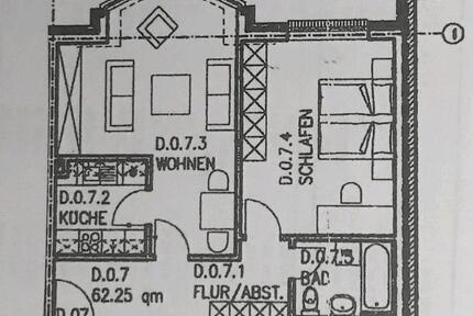 2 Zimmer Wohnung Tribseer Vorstadt