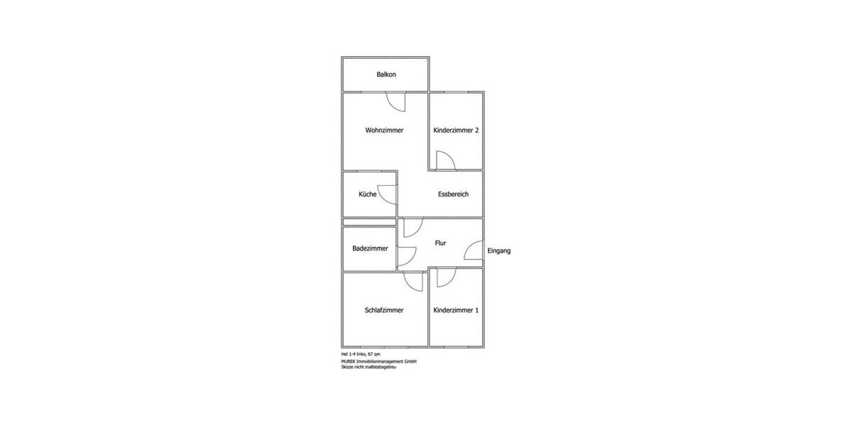 Etagenwohnung Zehdenick - 4 Zimmer, 67 m&sup2;, 400&euro; | Angebot:25646522