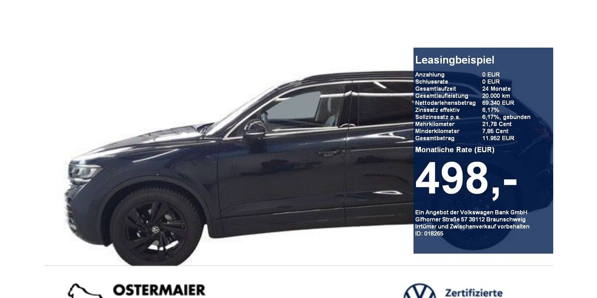 VW Touareg 13.235 km 67.440 &euro; Vilsbiburg 84137