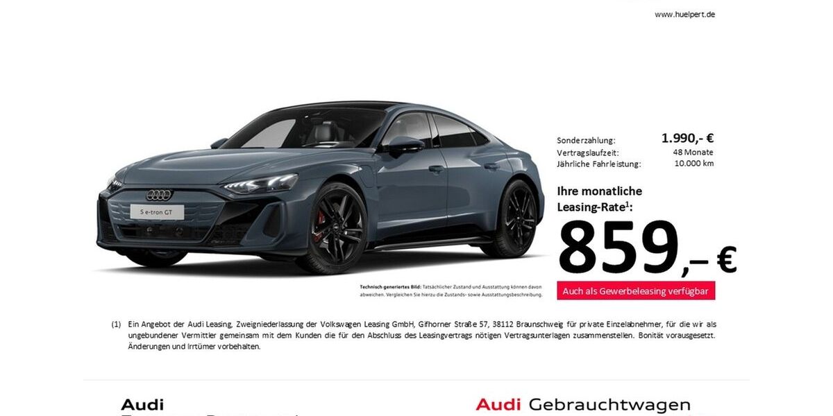 Audi e-tron GT 10.367 km 98.277 &euro; Dortmund 44143