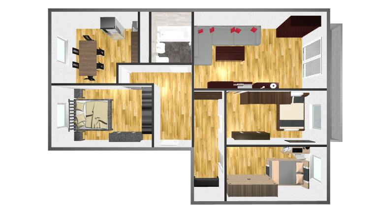 Etagenwohnung Dessau-Roßlau Dessau - 4 Zimmer, 84 m&sup2;, 460&euro; | Angebot:26162216