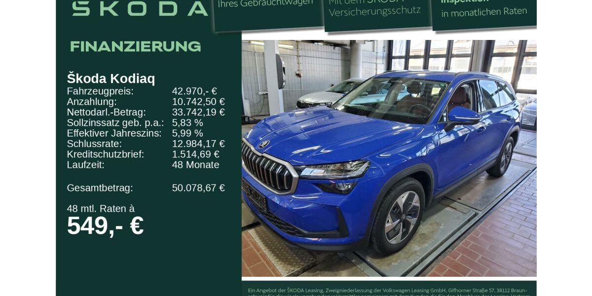 Skoda Kodiaq 30.979 km 42.970 &euro; Neu-Ulm 89231