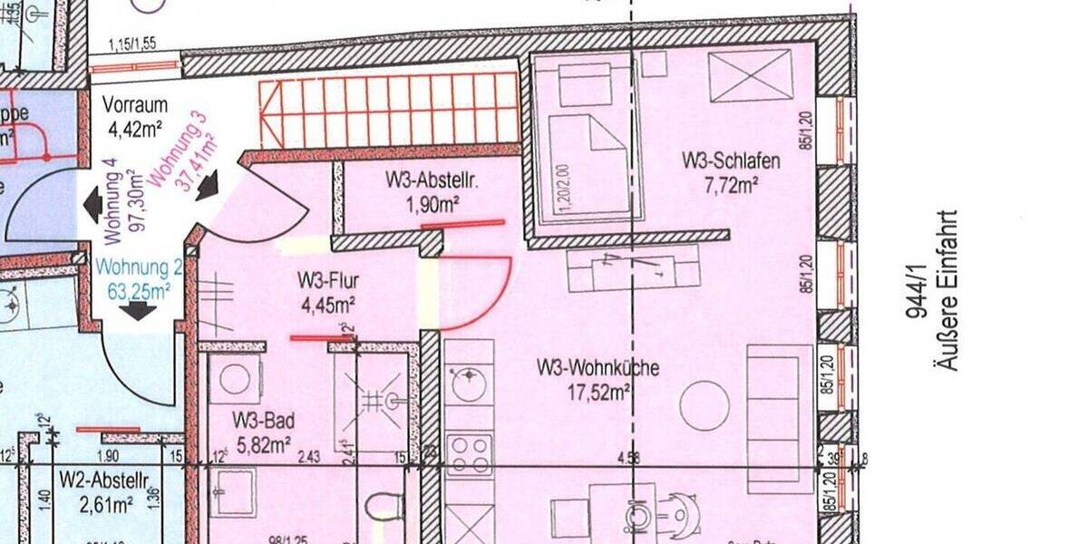 Etagenwohnung Nördlingen - 2 Zimmer, 38 m&sup2;, 199.000&euro; | Angebot:26391146