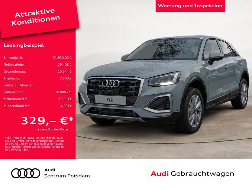 Audi Q2 8.500 km 29.911 € Potsdam 14482